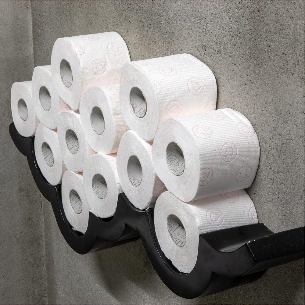 Papier toilette Renova 4 couches blanc décoré parfumé - 12 rouleaux rouleau Blanco Decorado Perfumado