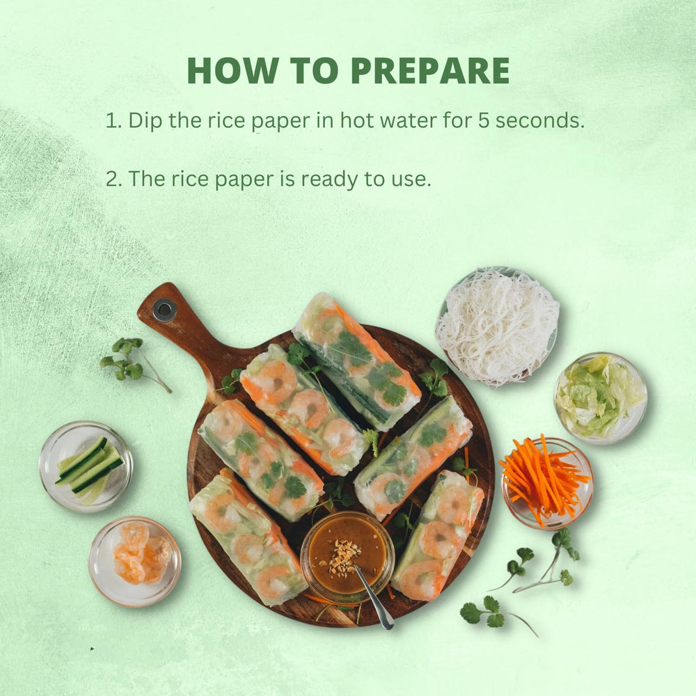 BAMBOU - Papier de riz 31 cm. (Rouleaux d'été) - 1 x 340 gr