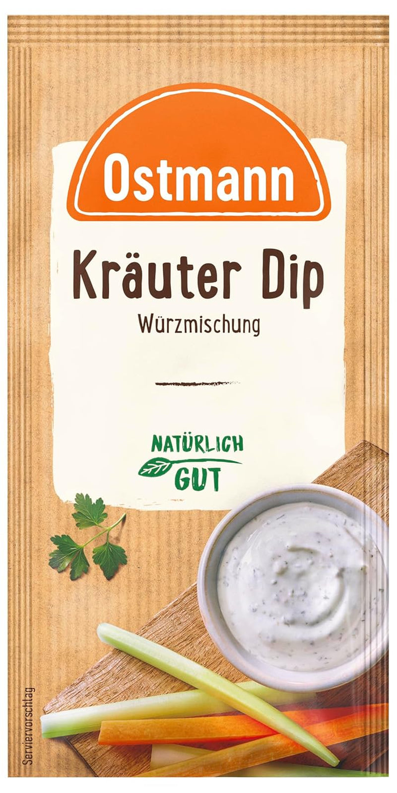 Ostmann Gewürze – Kräuter Dip, Gewürz aromatiques pour leckere Dips et Soßen zu Snacks, Chips, Brot, Fleisch, Gemüse et vielem more, 10 g