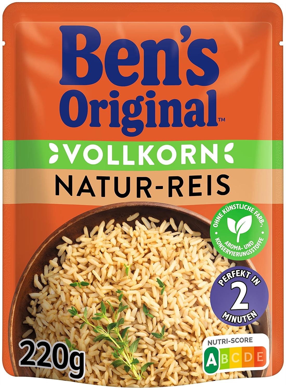 BEN'S ORIGINAL™ riz express naturel 6 x 220g