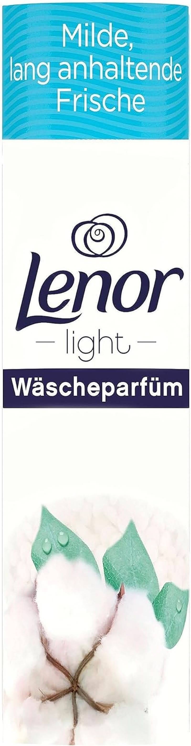 Lenor Unstoppables parfum de lessive Fresh 510G - Fraîcheur pour tous les textiles, même pour le sport Détergents Lessive Naty Shop Fleur de coton 300 grammes