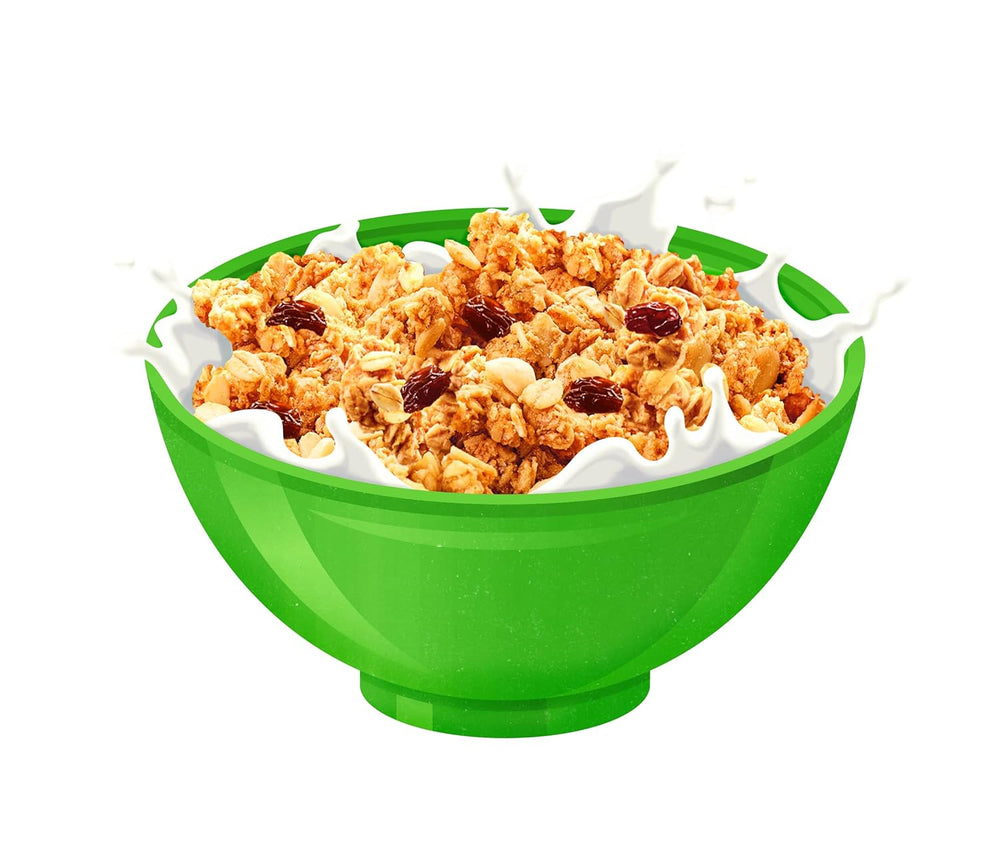 Dr. Oetker Vitalis Classic Crispy Muesli : Grand paquet de muesli croustillant pour petit-déjeuner aux raisins secs, 1 paquet, 1,5 kg