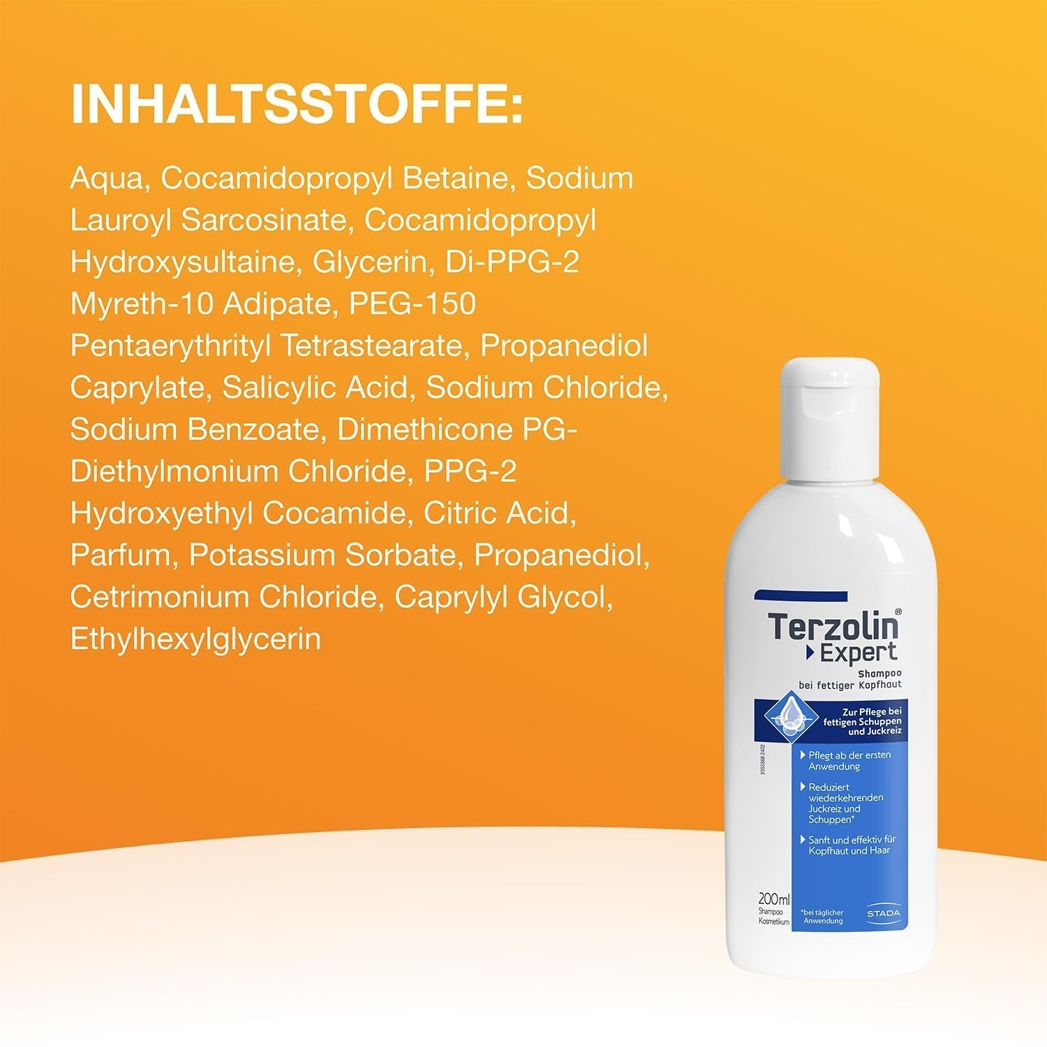 Terzolin Expert Șampon pentru scalp și păr gras, anti-mătreață, 200 ml Duș și baie Terzolin
