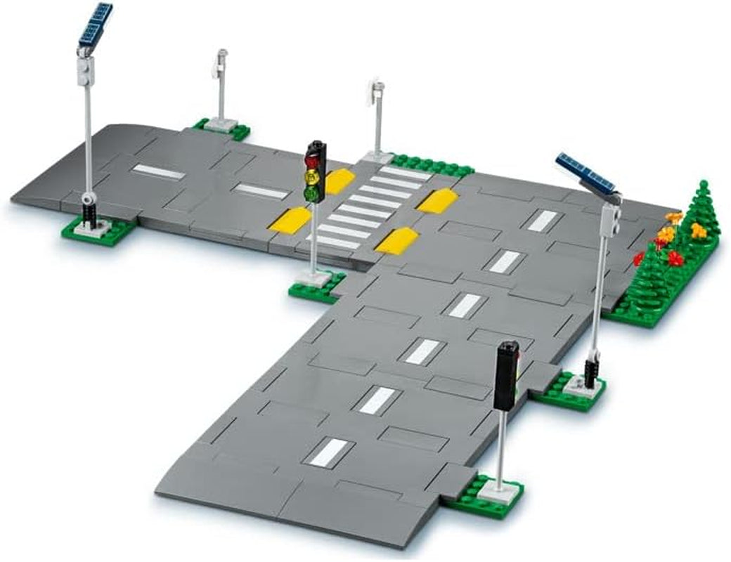 LEGO City Road Intersection avec feux de circulation - Ensemble de construction avec briques phosphorescentes 60304 Jeux de construction Besuche an LEGO-Store