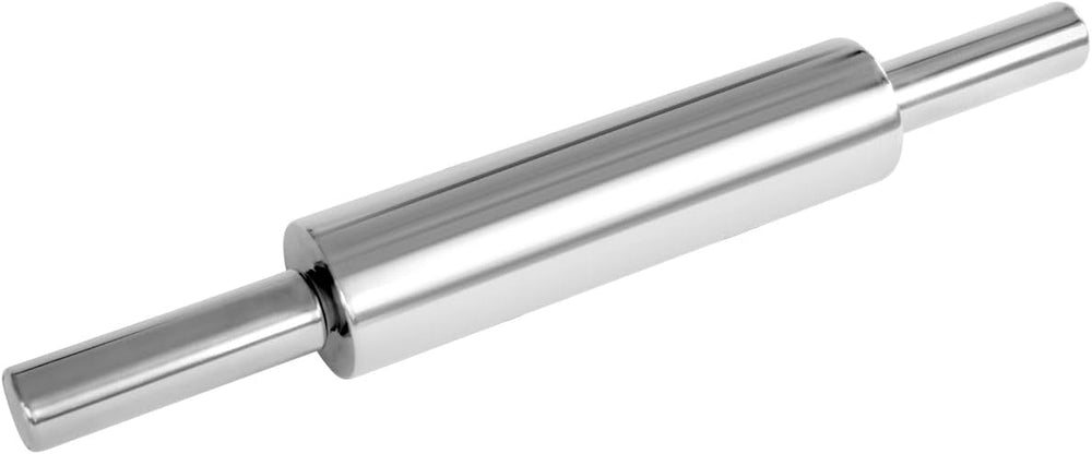Rouleau à pâtisserie FMprofessionnel en acier inoxydable de haute qualité, accessoire de pâtisserie, rouleau à pâte polyvalent - stable et résistant (dimensions : Ø 6 x 47,5 cm), quantité : 1 pièce