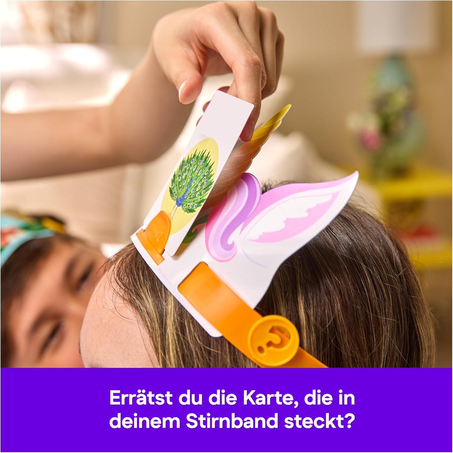 Spin Master Games - Hedbanz, le jeu de devinettes rapide pour toute la famille, nouvelle édition (2025) avec de superbes composants de jeu, pour 2 à 6 joueurs, à partir de 6 ans