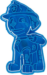 Paw Patrol Marshall emporte-pièce, plastique, bleu, 8 x 7 x 1,5 cm