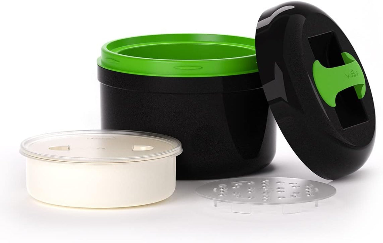 VALHERMFOOD25-03 Lunchbox Pro Term 2,5 l Colorée - Gris/Vert Boîtes de conservation Naty Shop