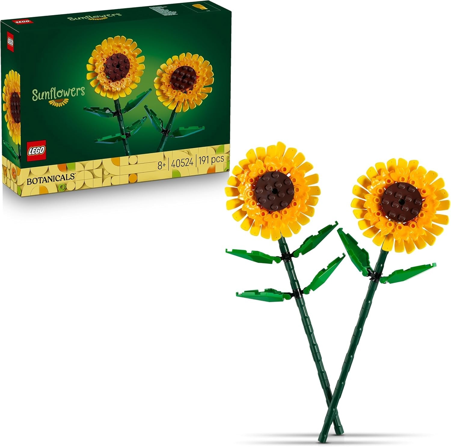 LEGO Botanicals Gänseblümchen - Strauß aus Kunstblumen mit Gänseblümchen & Lavendel - DIY Deko fürs Kinderzimmer - Geschenkidee zum Muttertag - 11508