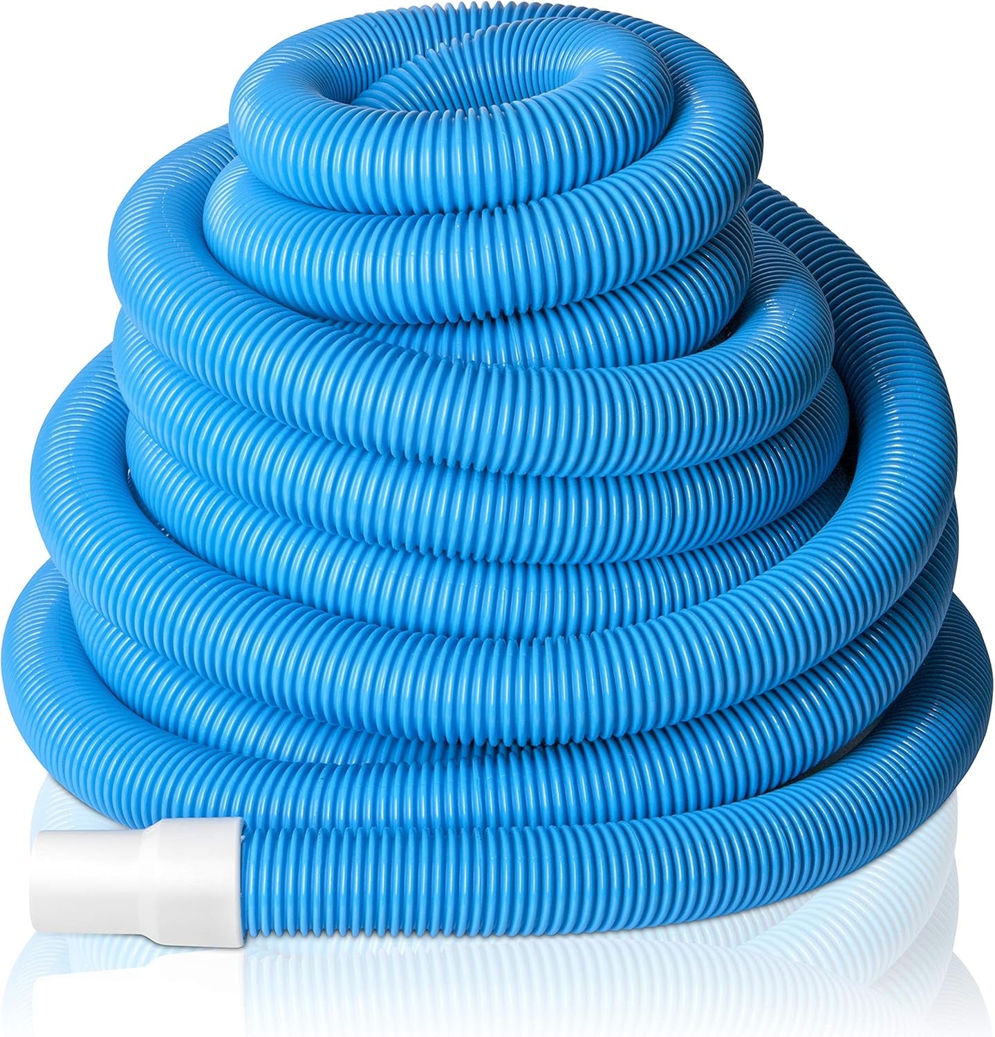 Gre 40001Z - Tuyau de nettoyage de piscine, diamètre 38 mm, longueur 8 m, nage, flexible et résistant à l'abrasion, coloris bleu