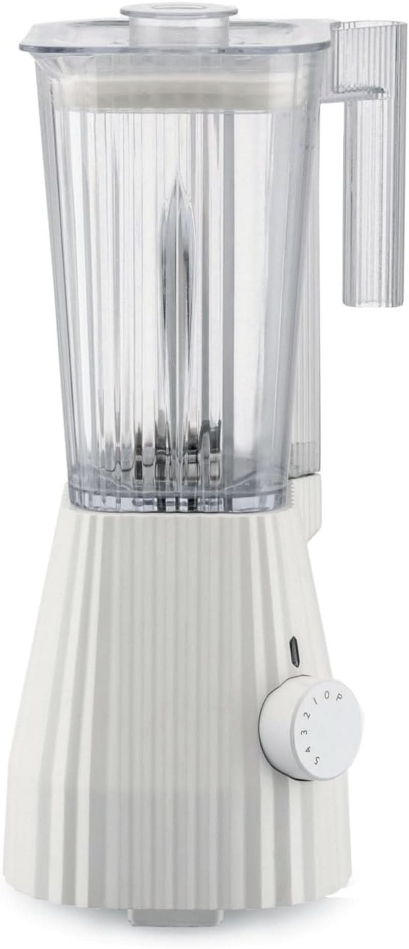 Alessi Plissé MDL09 W - Mixeur avec carafe graduée, résine thermoplastique, Cuisine Naty Shop