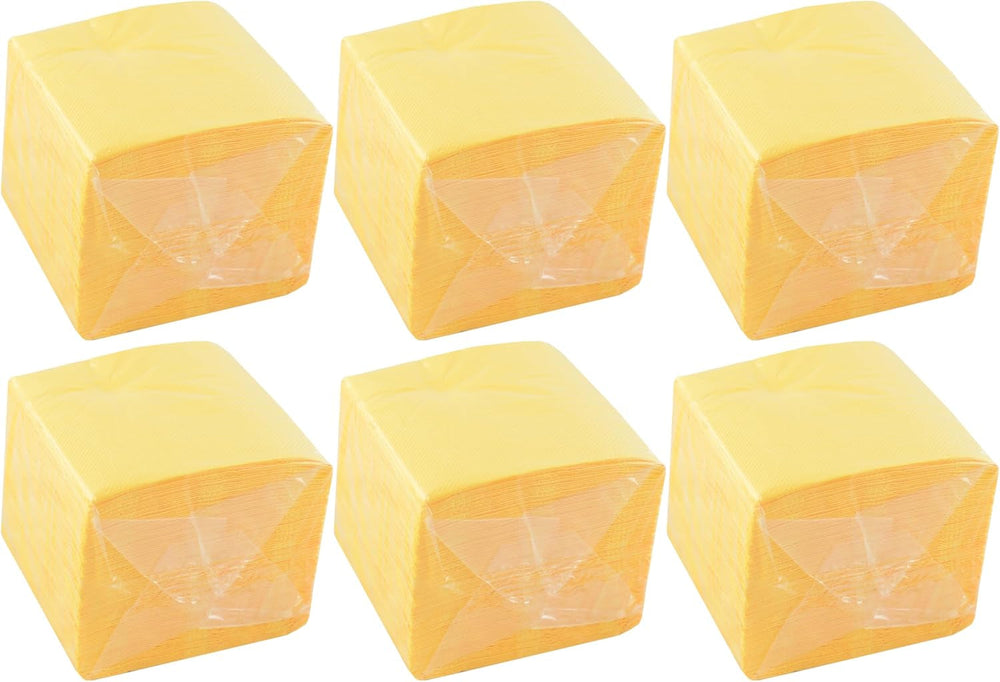 - 600 pièces Serviettes de Table, Bordeaux, papier jetable, Microstitch, 10 X 10 Cm (pliées) et 20 X 20 Cm (dépliées) - Idéales pour les événements traiteur, les bars et les fêtes