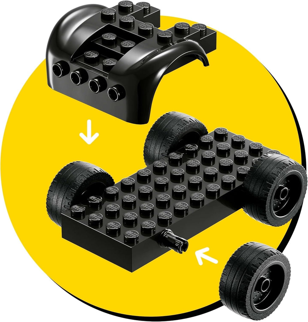 LEGO DC Batman : Batman et Batmobile contre. Mr. Freeze - Voiture de super-héros avec 2 figurines - Lanceur de glace avec éléments de feu - Cadeau pour garçons et filles à partir de 4 ans 76301 Jeux de construction Besuche den LEGO-Store