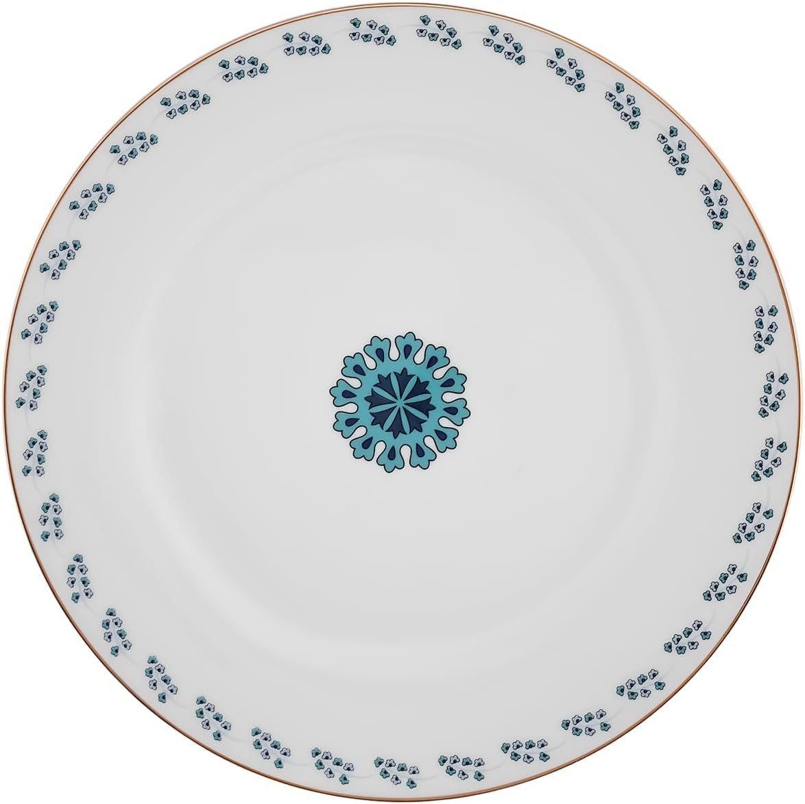 Service à dessert Karaca İznik pour 6 personnes, 18 pièces - vaisselle élégante pour de délicieux desserts