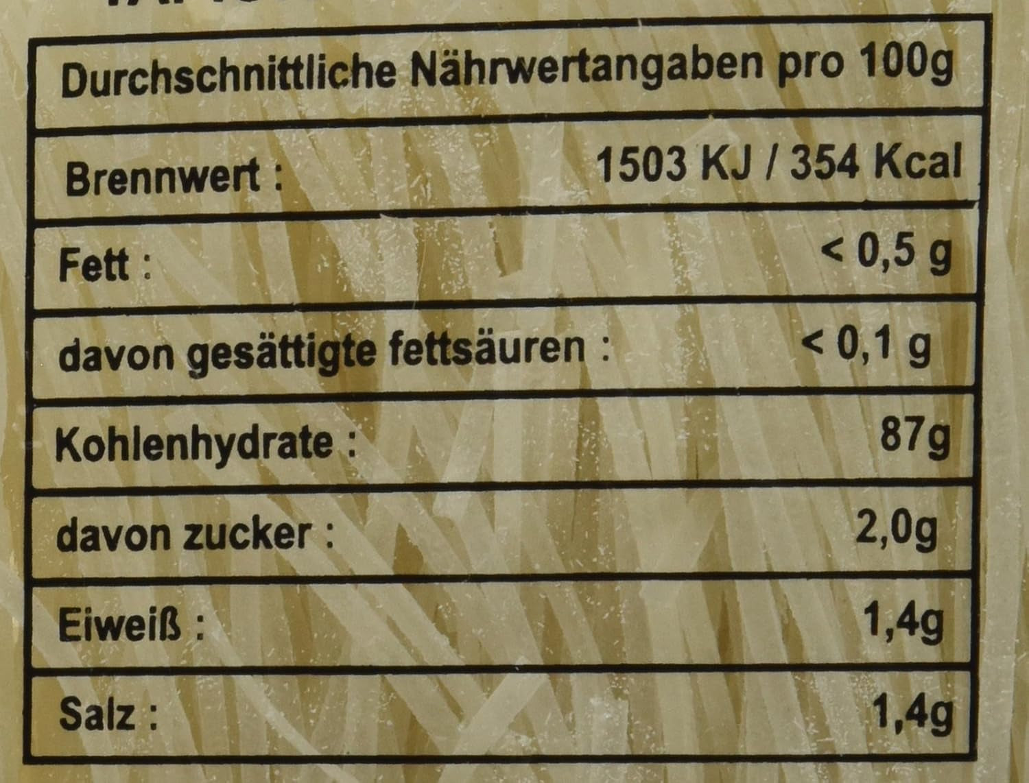 Nouilles de riz au tapioca 2,5 mm (Huû tieáu nam vang) (1 x 400 g)