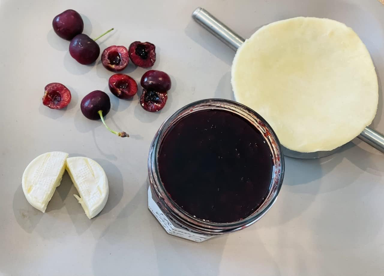 Moule à raviolis Küchenprofi 0803512800, mini, rond, acier inoxydable, argent, 8 x 8 x 15 cm