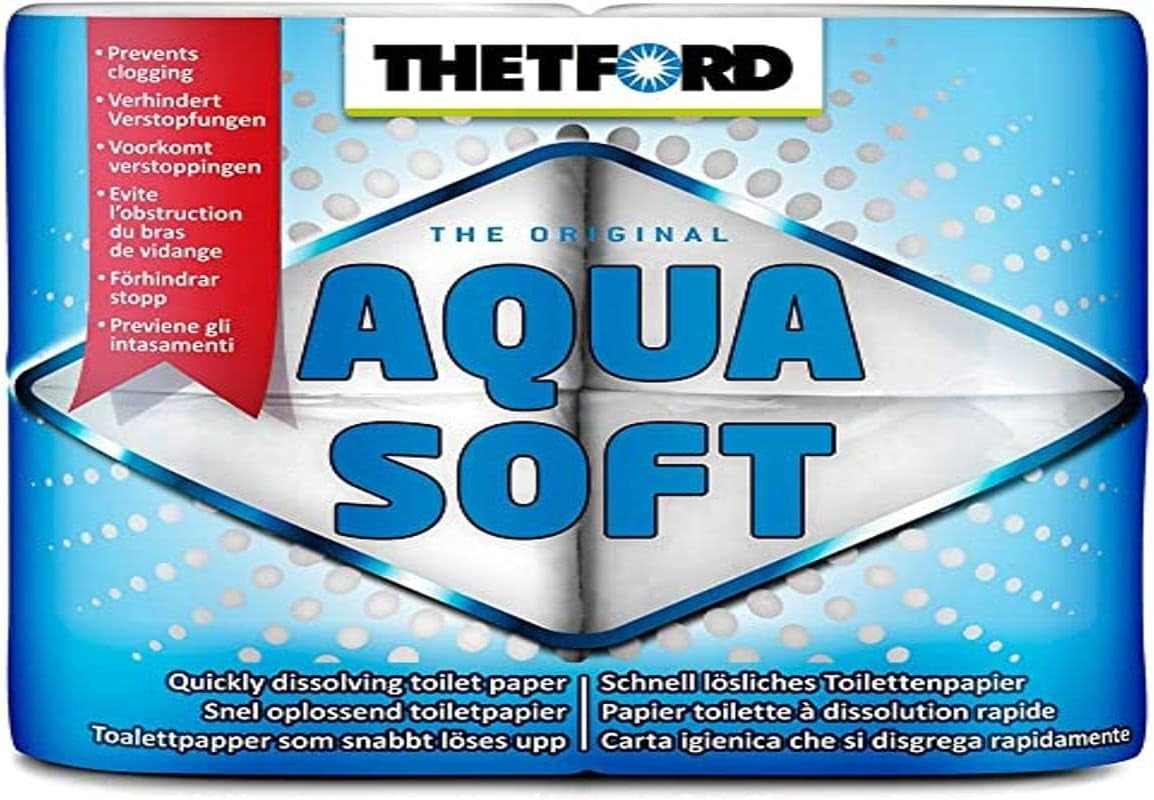 Papier toilette Aqua Soft 4 rouleaux