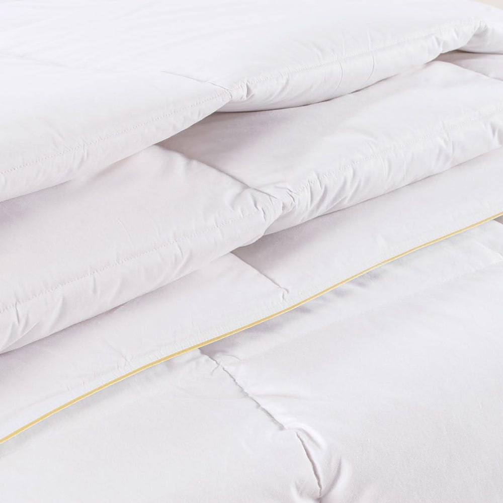 San Carlos Vivaldi - couette, densité 180 G + 120 G, 92% duvet, 8% plumes, 4 saisons, blanc Couettes et couettes Naty Shop