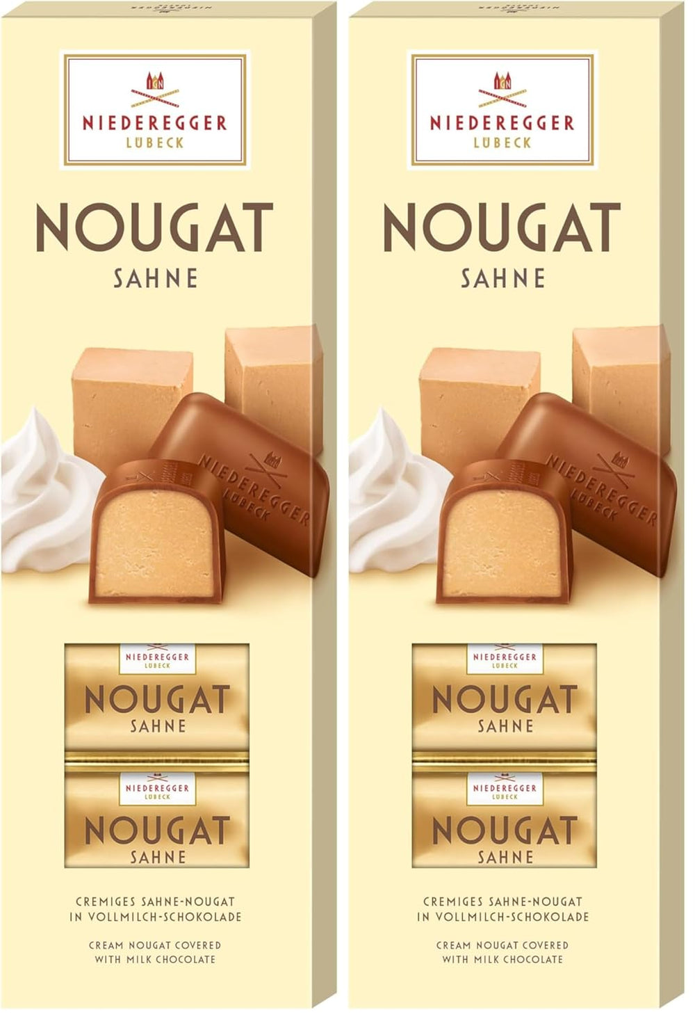 Nougat crémeux Niederegger 100g
