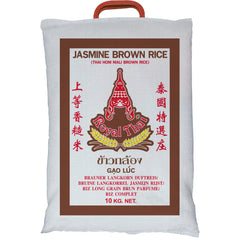 ROYAL THAI RICE - Riz brun parfumé à grains longs - 1 x 10 kg