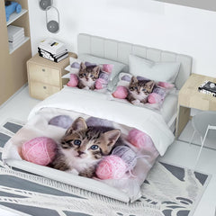 Set lenjerie copii si adolescenti, diverse modele Lenjerie de pat - copii Naty Shop