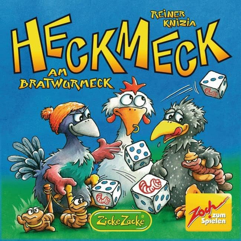 Zoch 601125200 – Heckmeck am Bratwurmeck – le jeu de dés turbulent dans le cadre de poulet populaire pour les oiseaux intelligents qui ont senti le ver bratwurmeck, à partir de 8 ans
