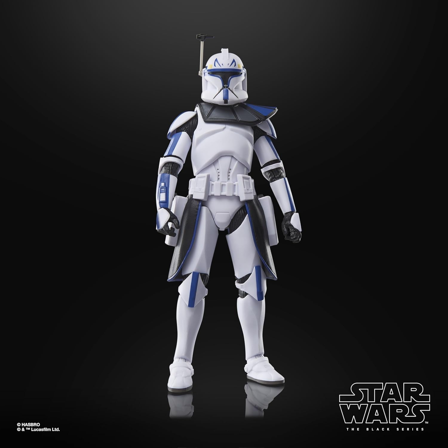 Star Wars seria neagră Clone Captain Rex, Star Wars: Ahsoka Premium Action Figure pentru a colecta (15 Cm) Action figures Naty Shop