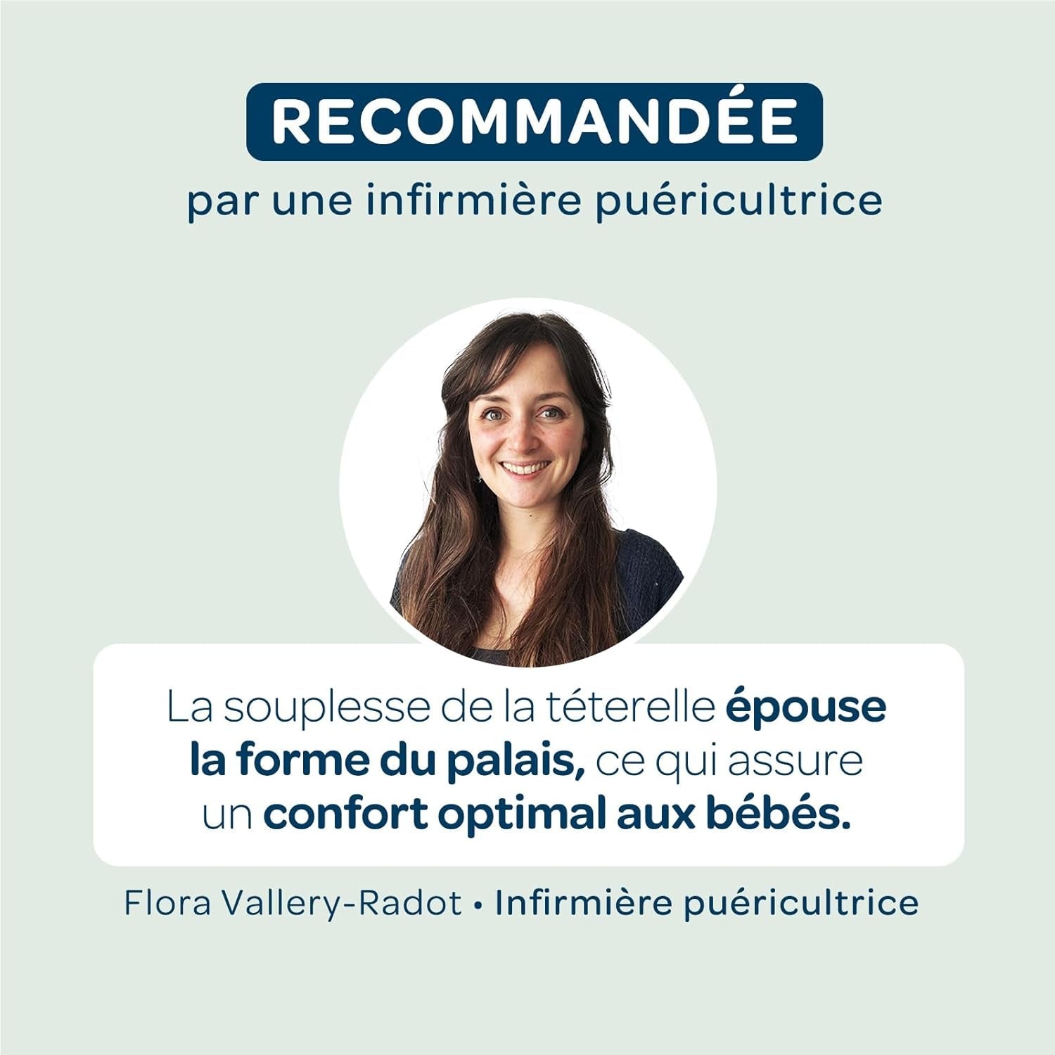 BIOLANE - Tétine ronde - Sucette extra fine - 6+ mois - Bicolore vert - Tétine en caoutchouc naturel - Pour le développement buccal - Douce et confortable