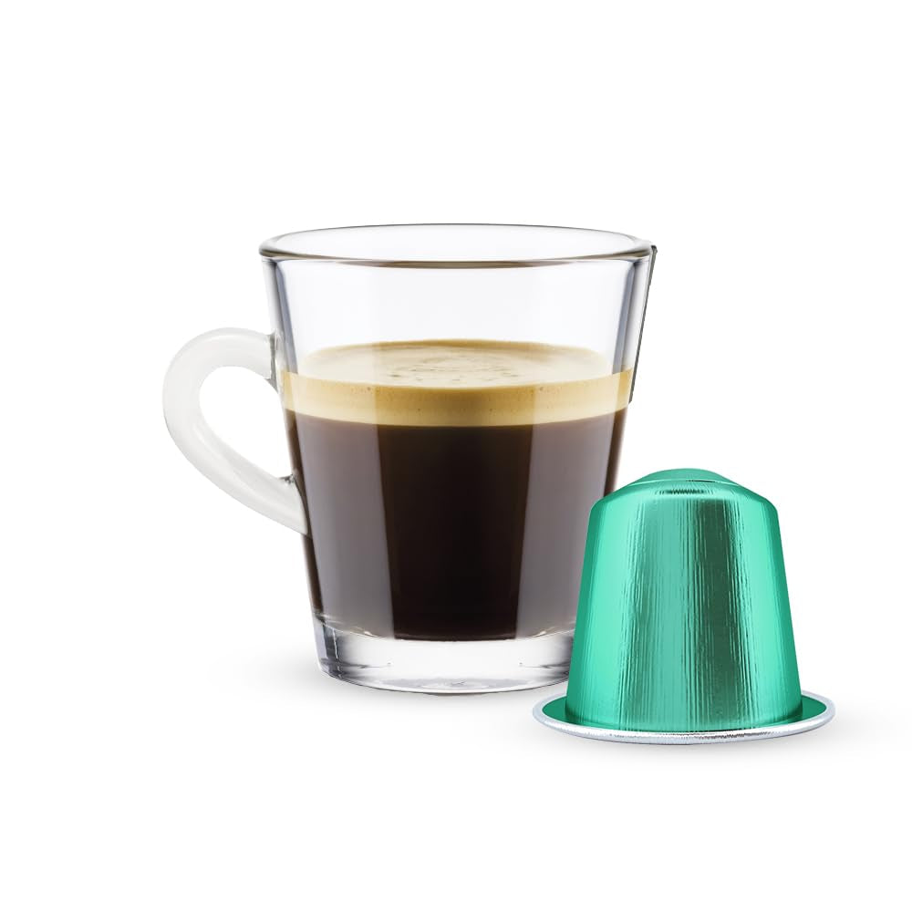 - Capsules compatibles Kaffee Nespresso® – décaféinées – 10 capsules (pack de 5)