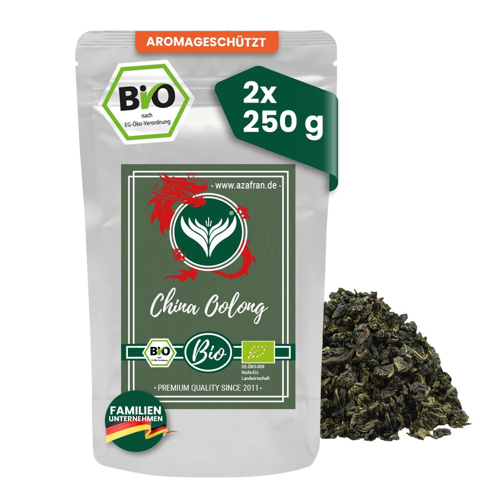 Ceai Oolong BIO Azafran China Floral Ti Kuan Yin 250 g