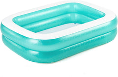 Bestway 54005 Piscine Familiale Gonflable Transparente 201 x 150 x 51 cm - Verte