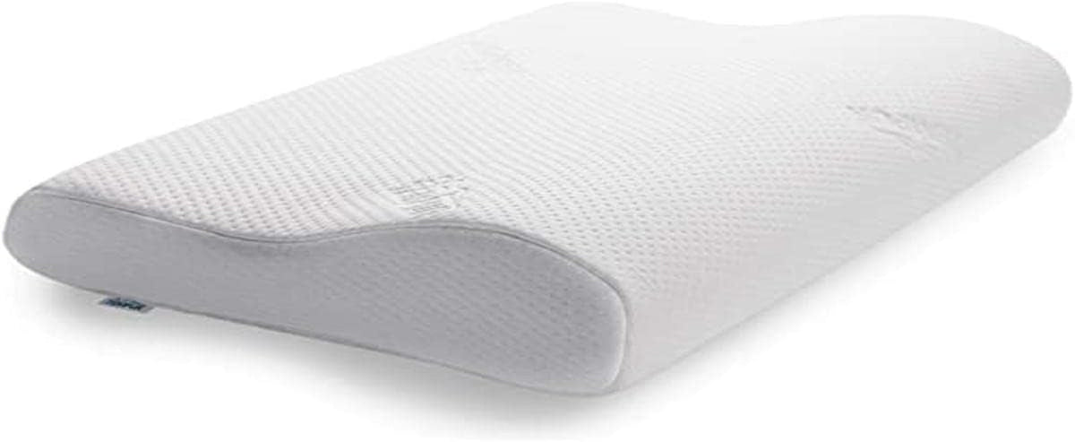 Oreiller de couchage TEMPUR® Original 61X31X10/7 (Queen M) Naty Shop Oreillers Standard Blanc/Crème M (Pack de 1)