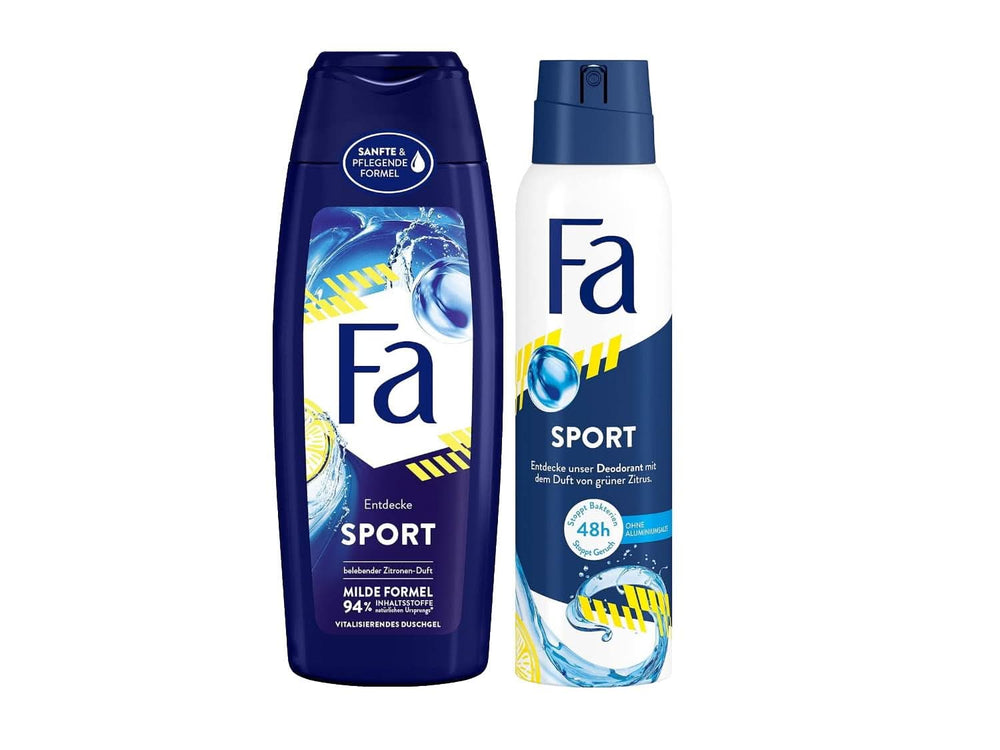 FA Gel de duș Sport, pachet de 6 x 250 ml Duș și baie Naty Shop 2 x 200 ml