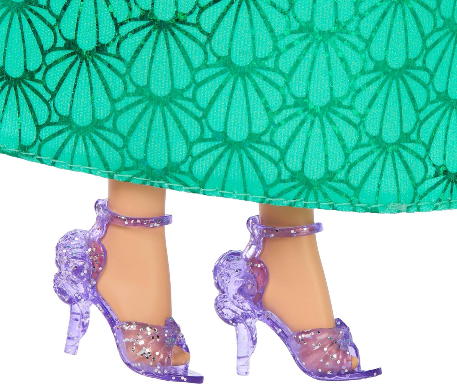 Mattel Disney Princess Ariel Poupée, cheveux longs, positionnables, chaussures et bandeau amovibles, cadeaux Disney, jouet pour 3 ans et plus, HLW10