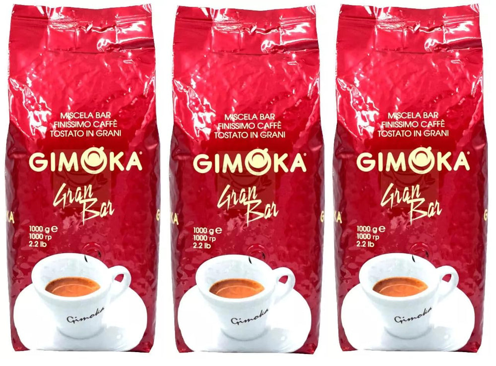 Café en grains Gimoka Gran Bar 4x 1000g - Typiquement italien !