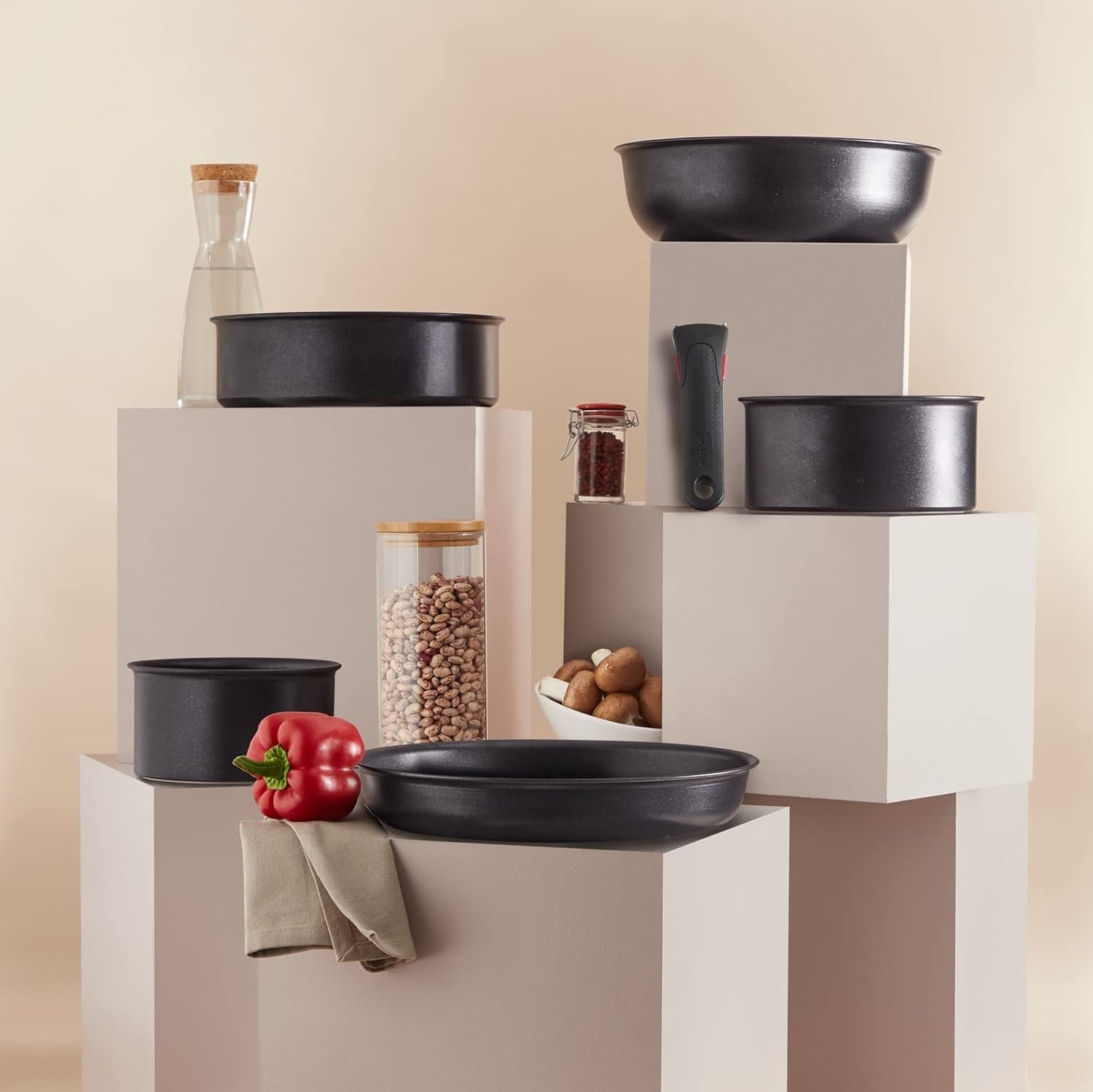 Poêle Tefal Ingenio Eco Resist, 20 cm, induction, facile à nettoyer, revêtement antiadhésif Casseroles et poêles Naty Shop