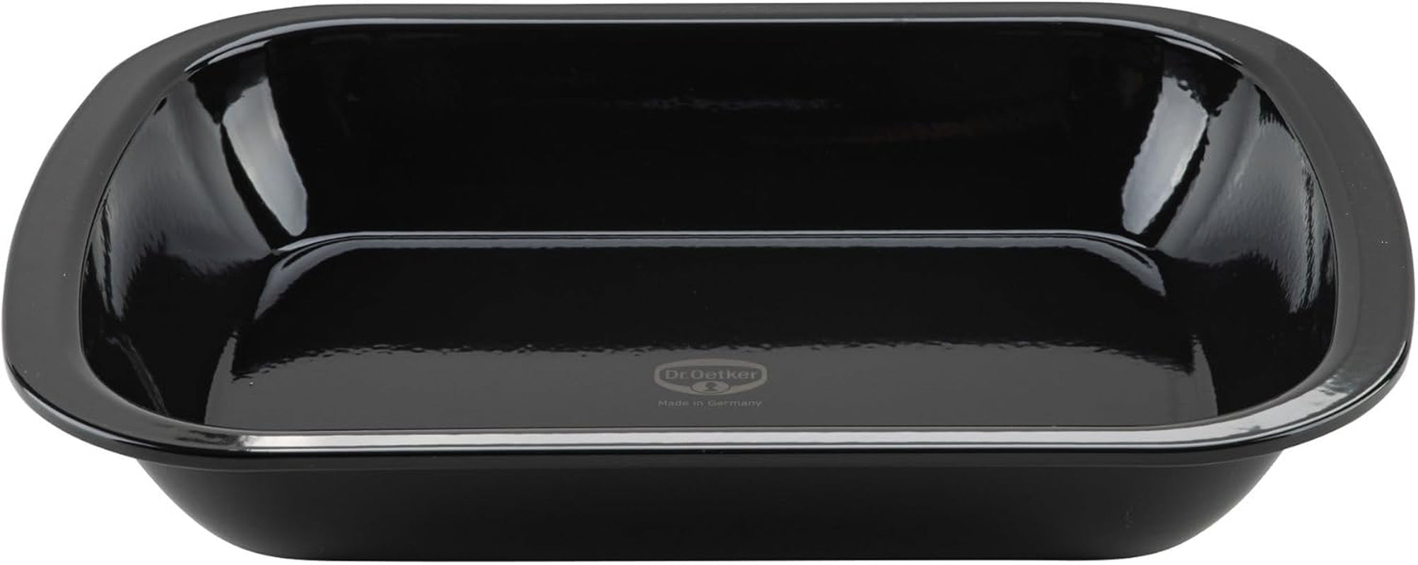 Dr. Oetker Back-Idee Kreativ Dessert- Und Auflaufform Aus Emaille, 39,5 X 28 X 6,5 Cm– Hitzebeständig Bis 400°C, Schnittfest, Kratzfest, Induktionsgeeignet, Schwarz Matrite si tavi pentru copt Naty Shop