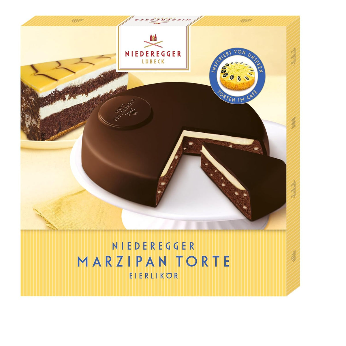 Gâteau à la pâte d'amande Niederegger »Lait de poule« 185g