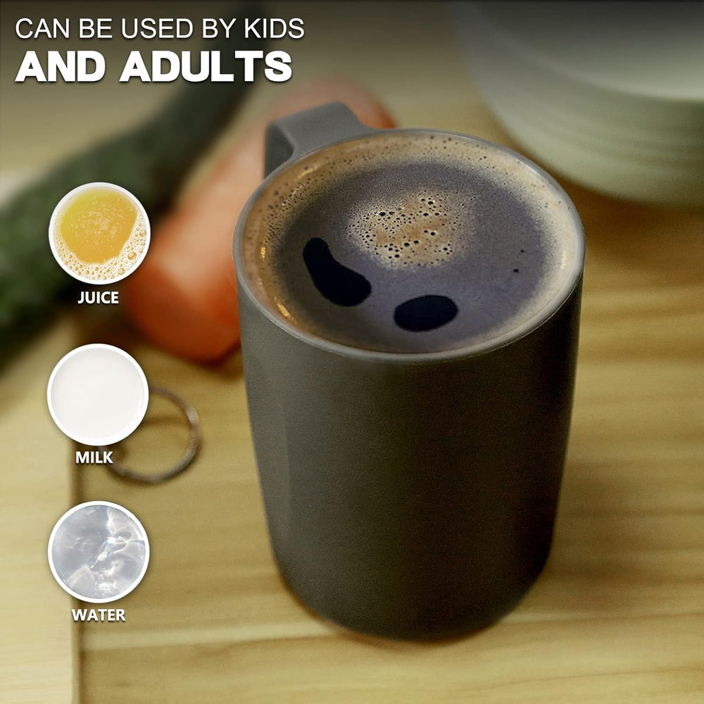 Ensemble de vaisselle en PP | Service de table léger et indestructible de 16 pièces pour enfants et adultes, 4 assiettes, 4 assiettes à dessert, 4 bols, 4 tasses, ensemble combiné pour 4 personnes