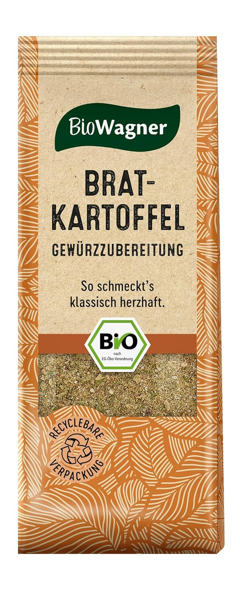 BioWagner - Bio Ras el Hanout, Gewürzmischung für orientalische and arabische Gerichte, idéal pour le couscous, tajine ou houmous, naturbelassene Bio-Zutaten, emballage recyclable, 50 g