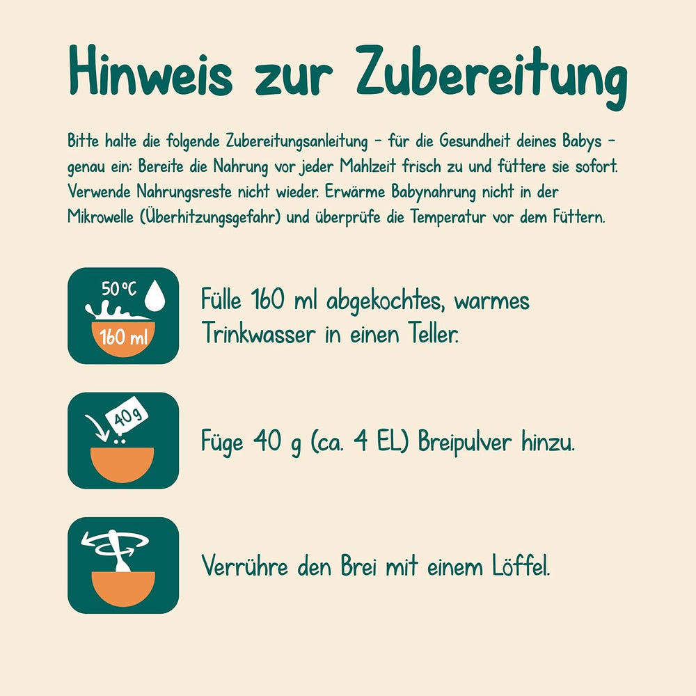 Bouillie de lait Milupa Gentle Start - Céréales pour bébé sans gluten, sans huile de palme - Sans conservateurs ni colorants - Dès 5 mois - 4 x 400 g