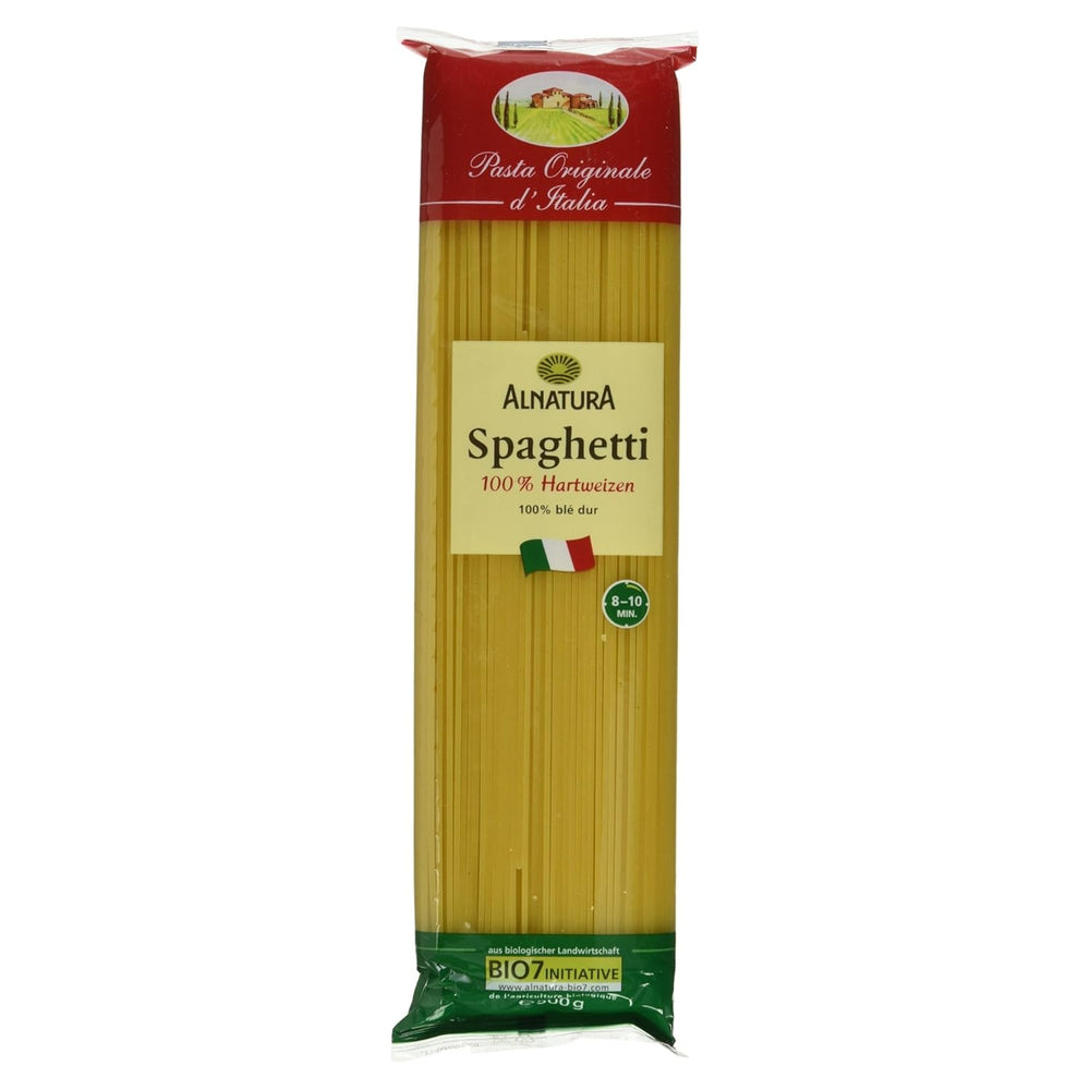 Spaghettis de semoule de blé dur bio, 500g