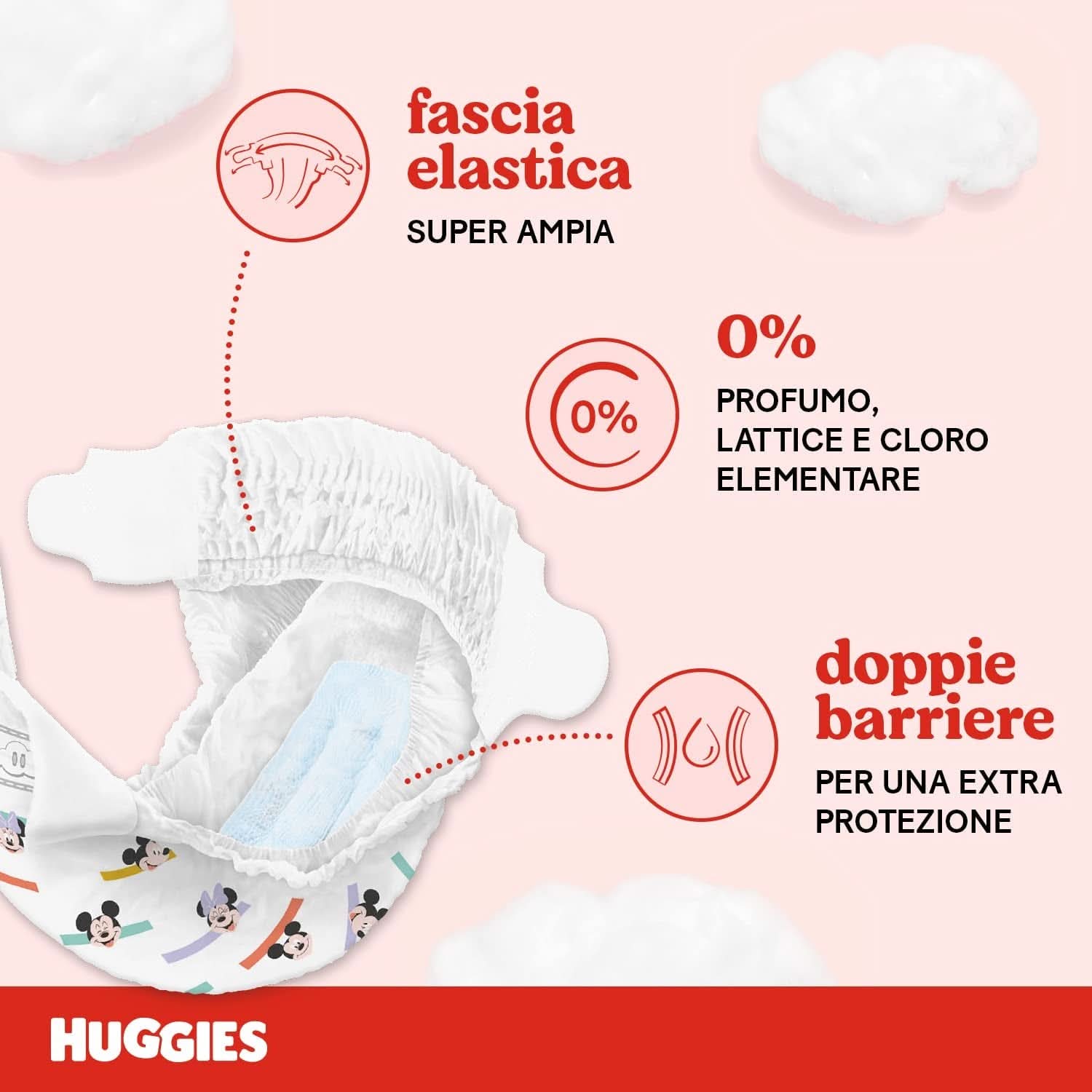 Huggies Ultra Comfort, couches taille 5 (11-25 kg), design Disney, 126 pièces Mère et Enfant Naty Shop