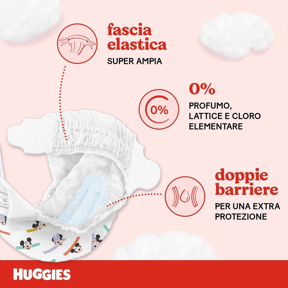 Huggies Ultra Comfort, couches taille 5 (11-25 kg), design Disney, 126 pièces Mère et Enfant Naty Shop