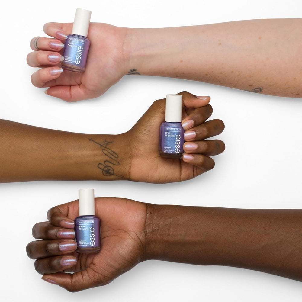 Ensemble Essie nail art studio baie congelée (vernis à ongles 44 bahama mama, vernis à ongles effets spéciaux 30 évasion éthérée)