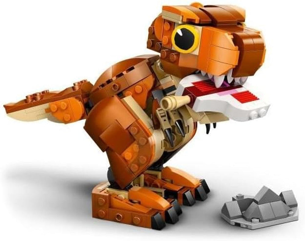 LEGO Jurassic World Little Eatie : jouet de construction T.Rex pour garçons et filles de 7 ans, ensemble de construction de dinosaures, modèle cadeau pour enfants avec bouche, tête et queue mobiles 76967 Jeux de construction Besuche den LEGO-Store