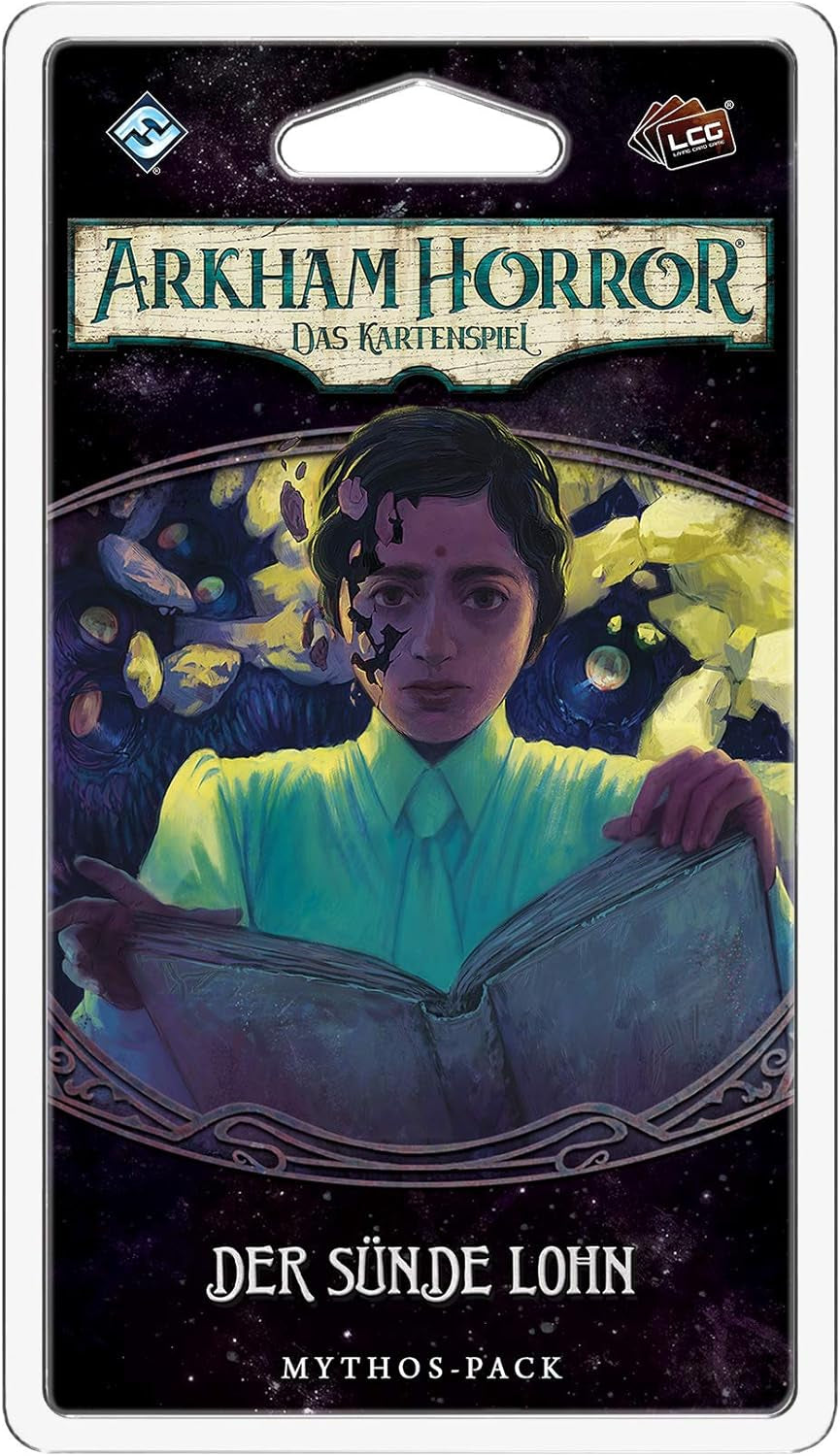 Fantasy Flight Games, Arkham Horror : LCG, jeu de base, jeu expert, jeu de cartes, 1 à 4 joueurs, à partir de 14 ans, 45 minutes et plus, allemand, multicolore, coloré