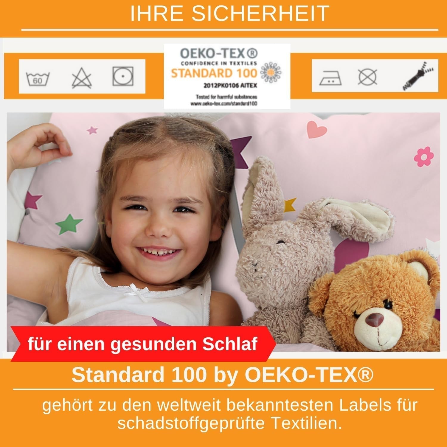 Linge de lit Aminata Kids, fées et lutins, 100 X 135 cm Linge de lit - enfant Naty Shop