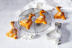 Dr. Oetker Moule à biscuits de Noël en acier inoxydable 200 x 170 x 40 mm Fabriqué en Allemagne