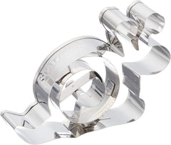 Boîte à biscuits Städter, acier inoxydable, argent, 10 x 10 x 3 cm